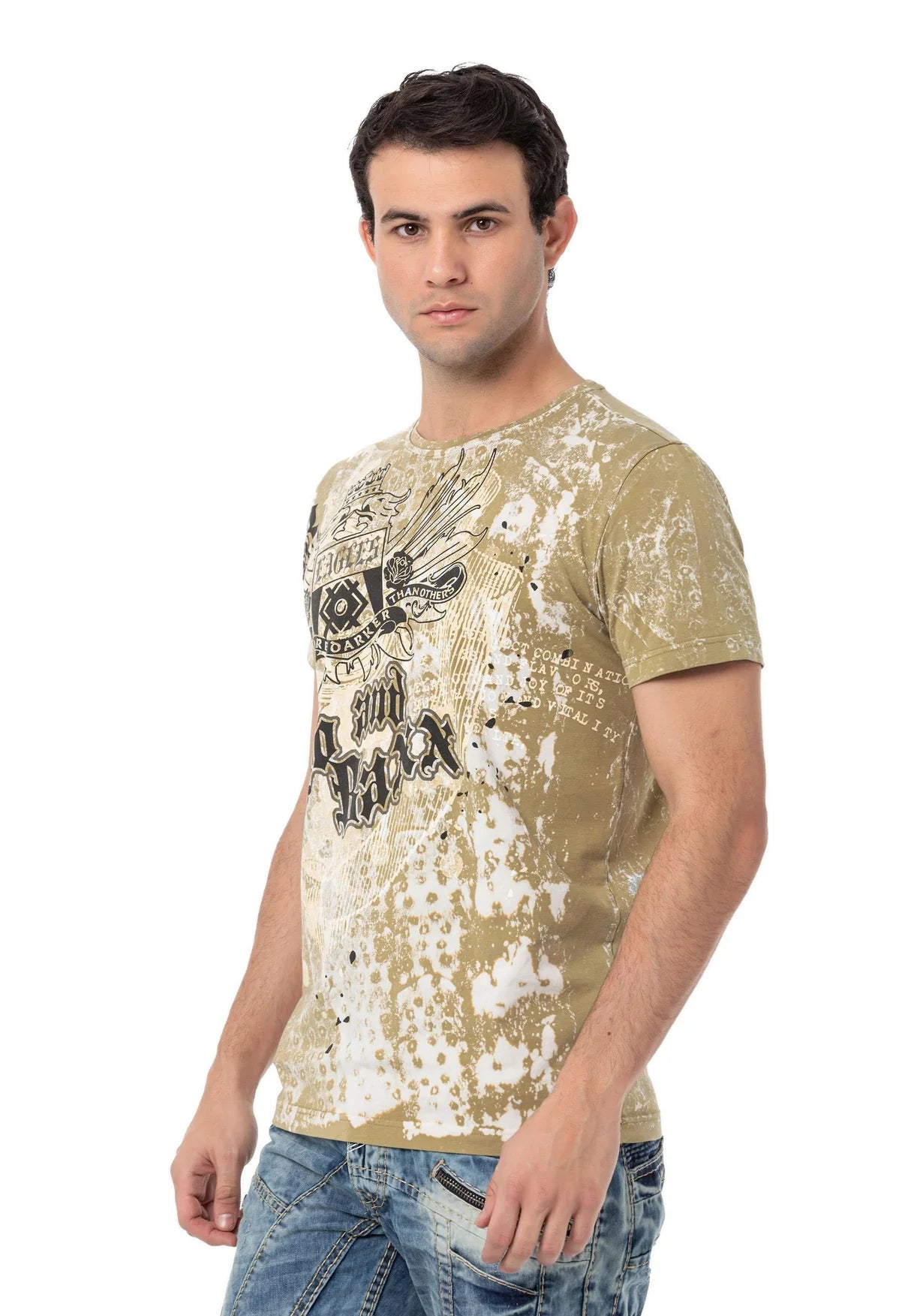 Cipo &amp; Baxx WATERFORD Camiseta Hombre CT694