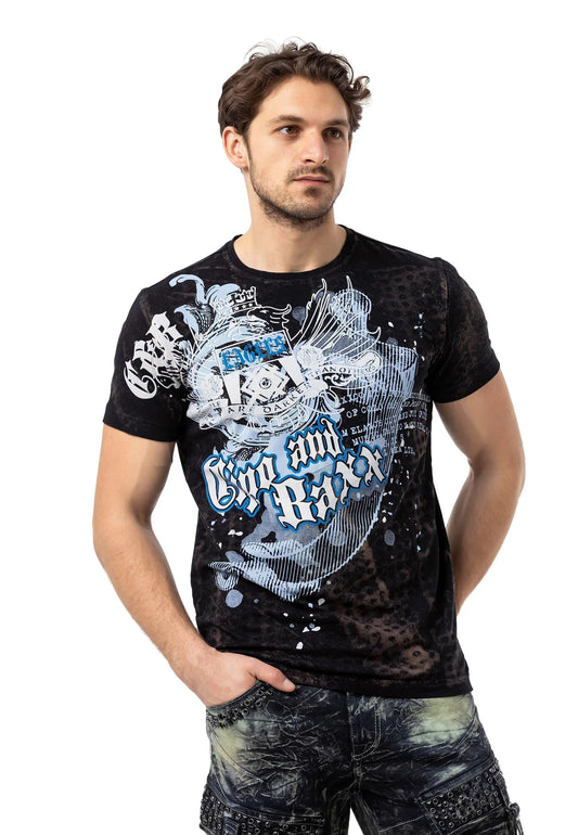 Cipo &amp; Baxx WATERFORD Camiseta Hombre CT694