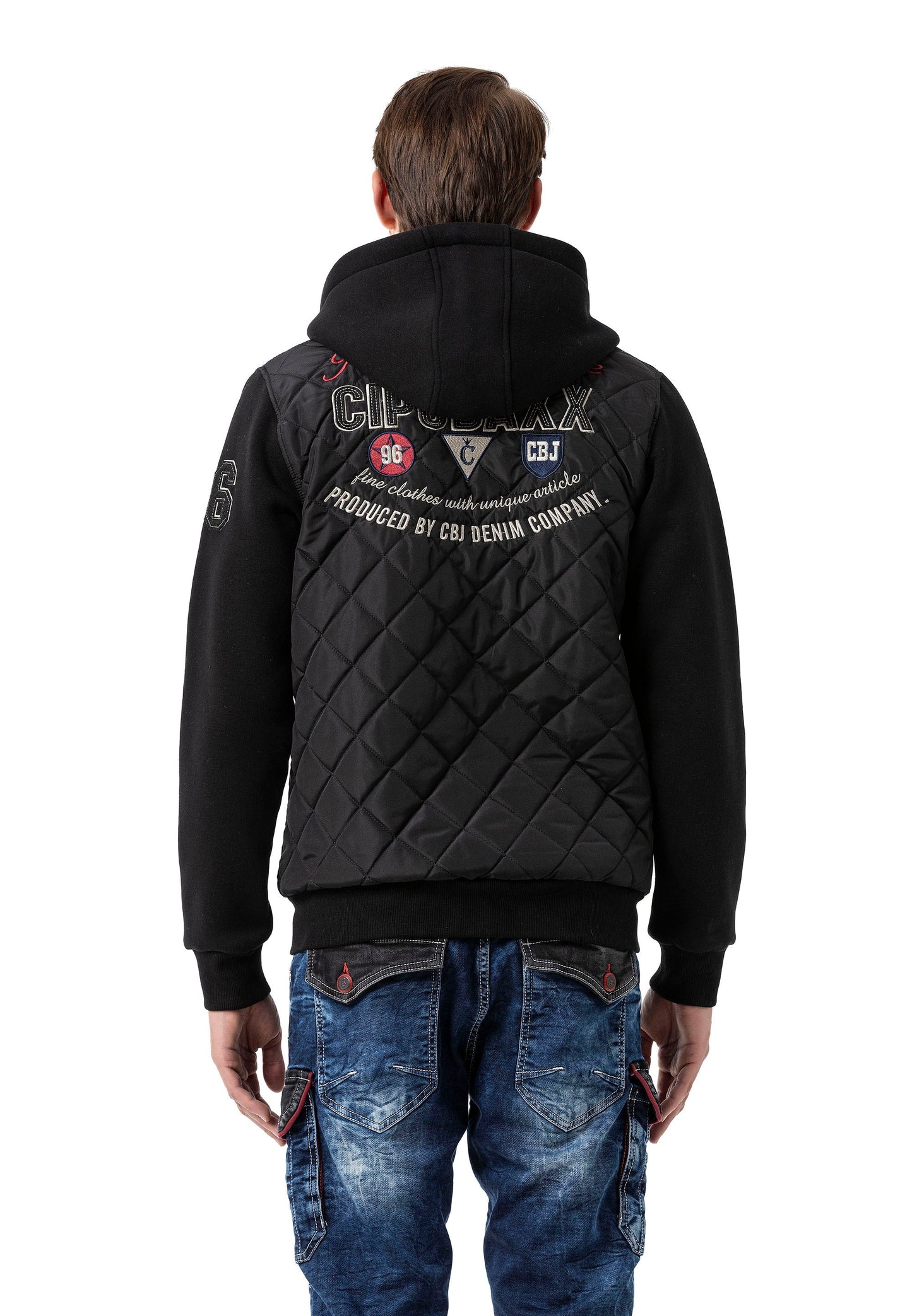 Cipo & Baxx CIRO Herren Stepp Jacke Hoodie CJ303