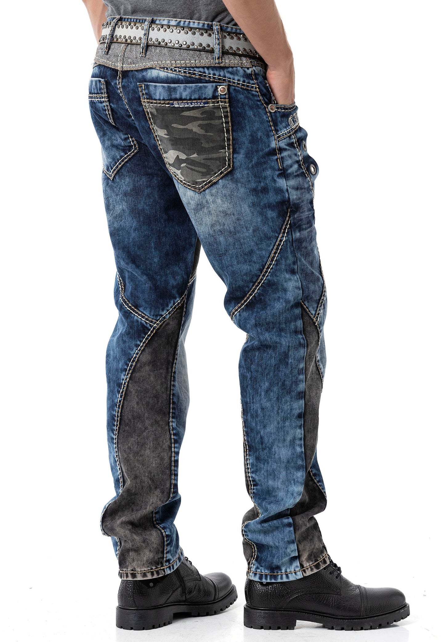 Cipo & Baxx CONTRIB Herren Jeans Denim CD894