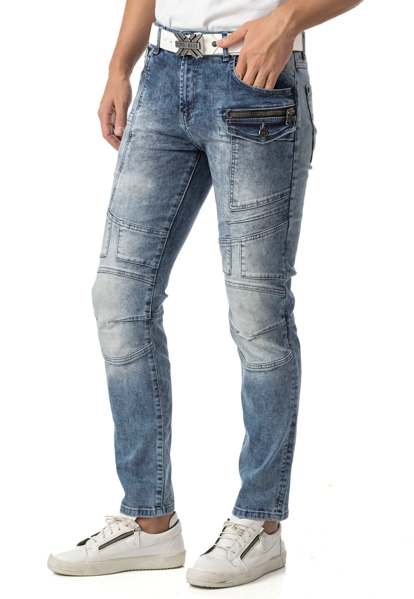 Cipo & Baxx CONSTRACT Herren Jeans Denim CD899