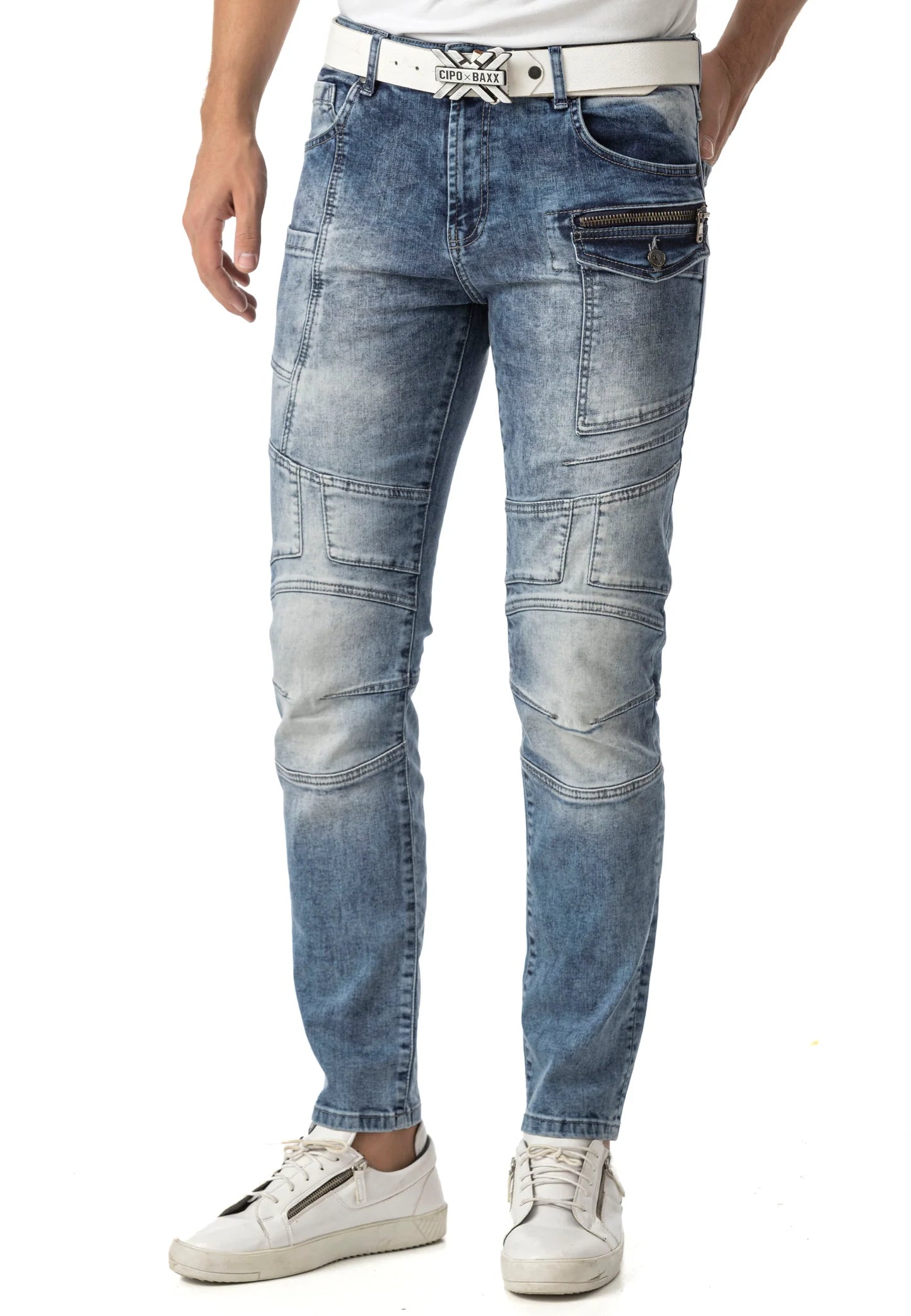 Cipo & Baxx CONSTRACT Herren Jeans Denim CD899