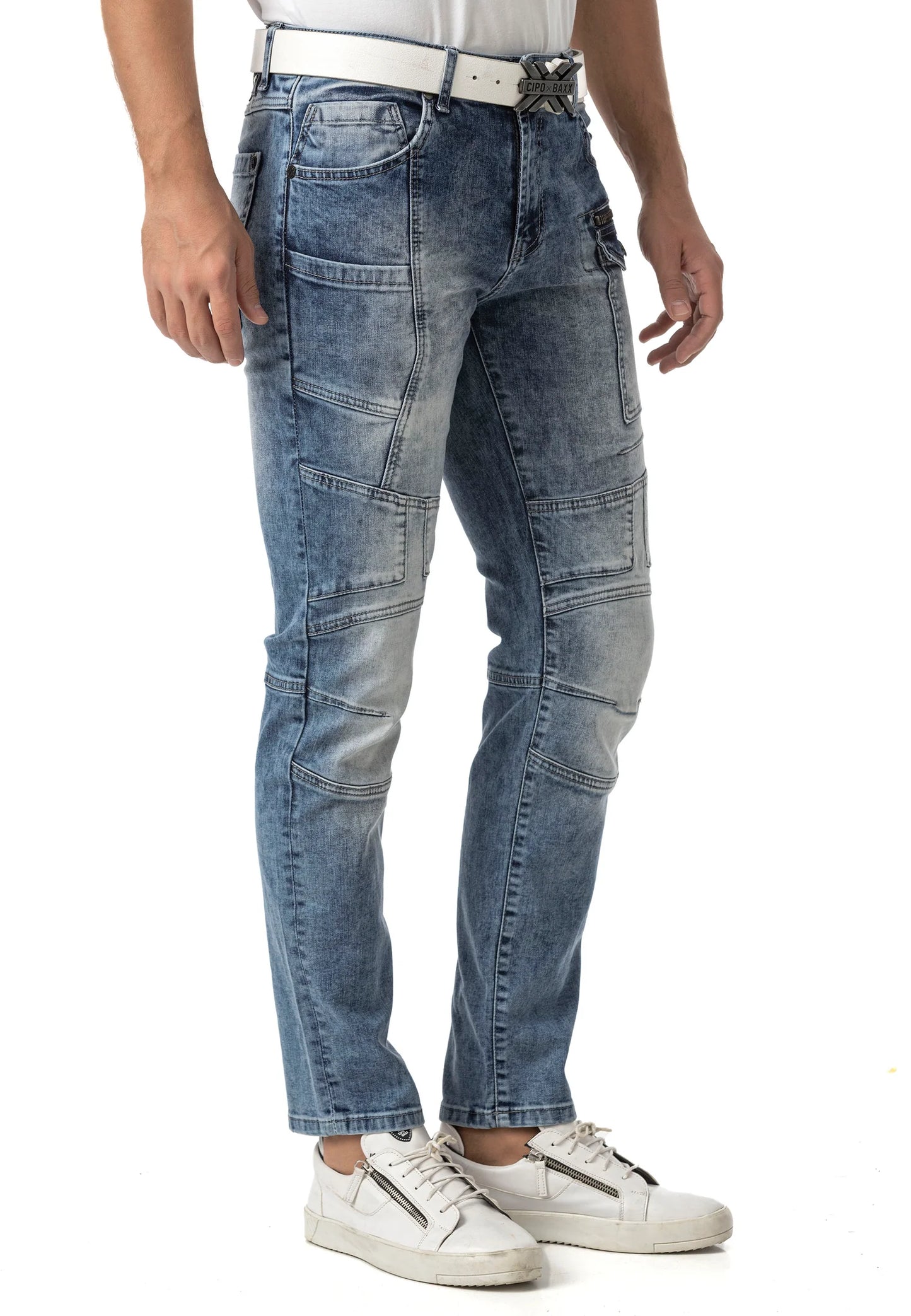 Cipo & Baxx CONSTRACT Herren Jeans Denim CD899