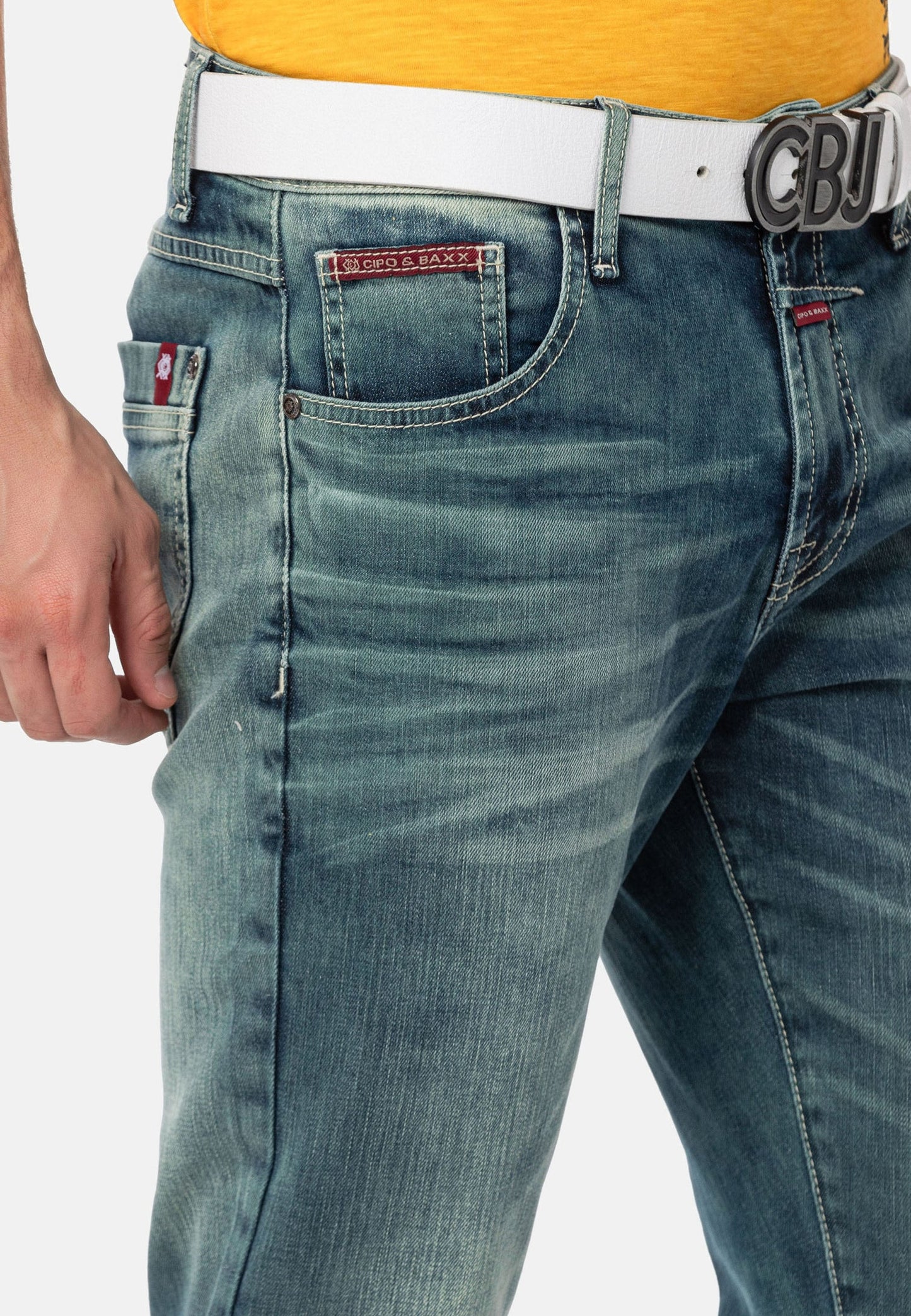 Cipo & Baxx GREENPORT Herren Jeans Denim CD860