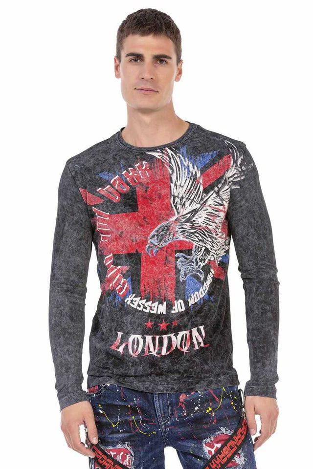 Cipo & Baxx LONDON Herren Shirt CL499