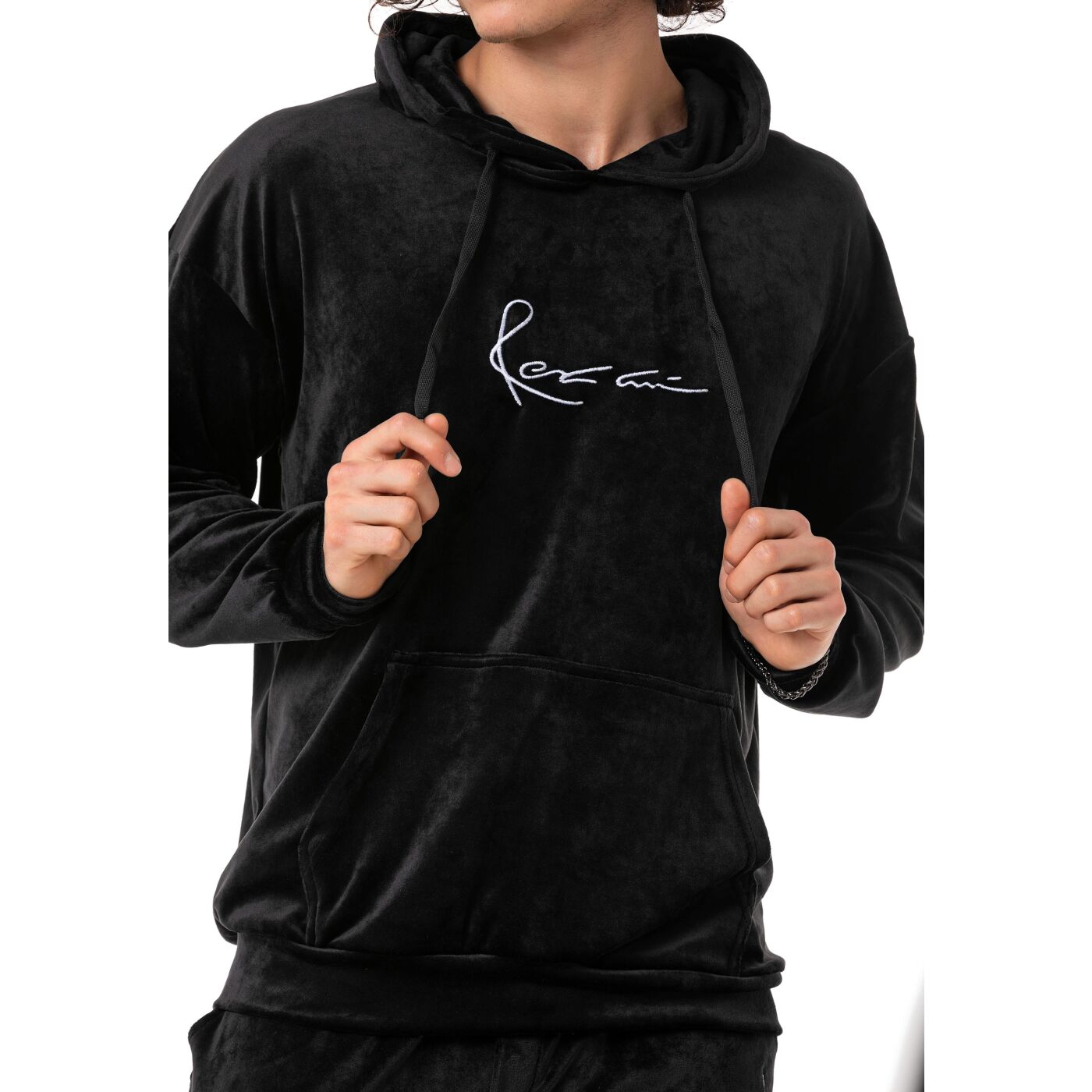 Redbridge RONAN Pantalón de jogging para hombre negro M4246