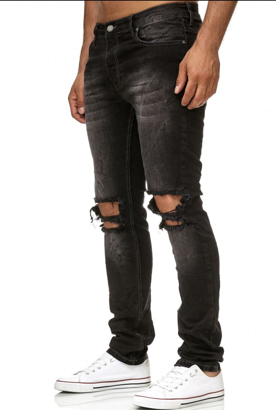 Redbridge CONVERS BLACK men's jeans M4098