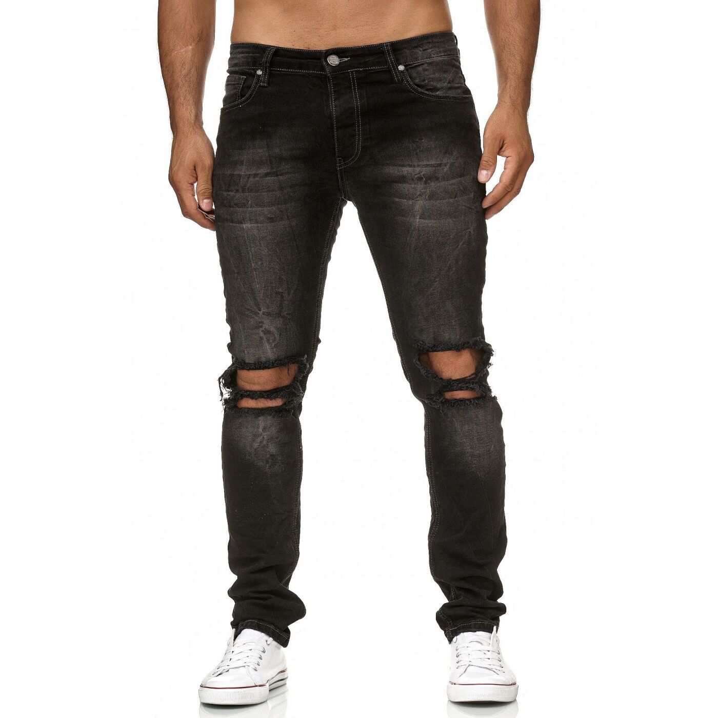 Redbridge CONVERS BLACK men's jeans M4098