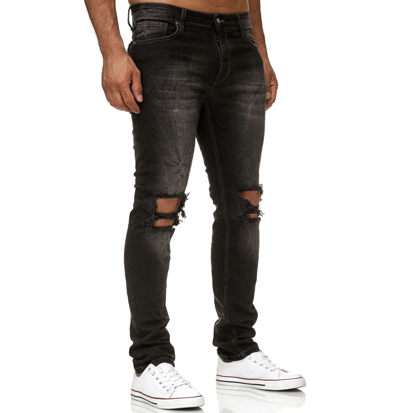 Redbridge CONVERS BLACK men's jeans M4098