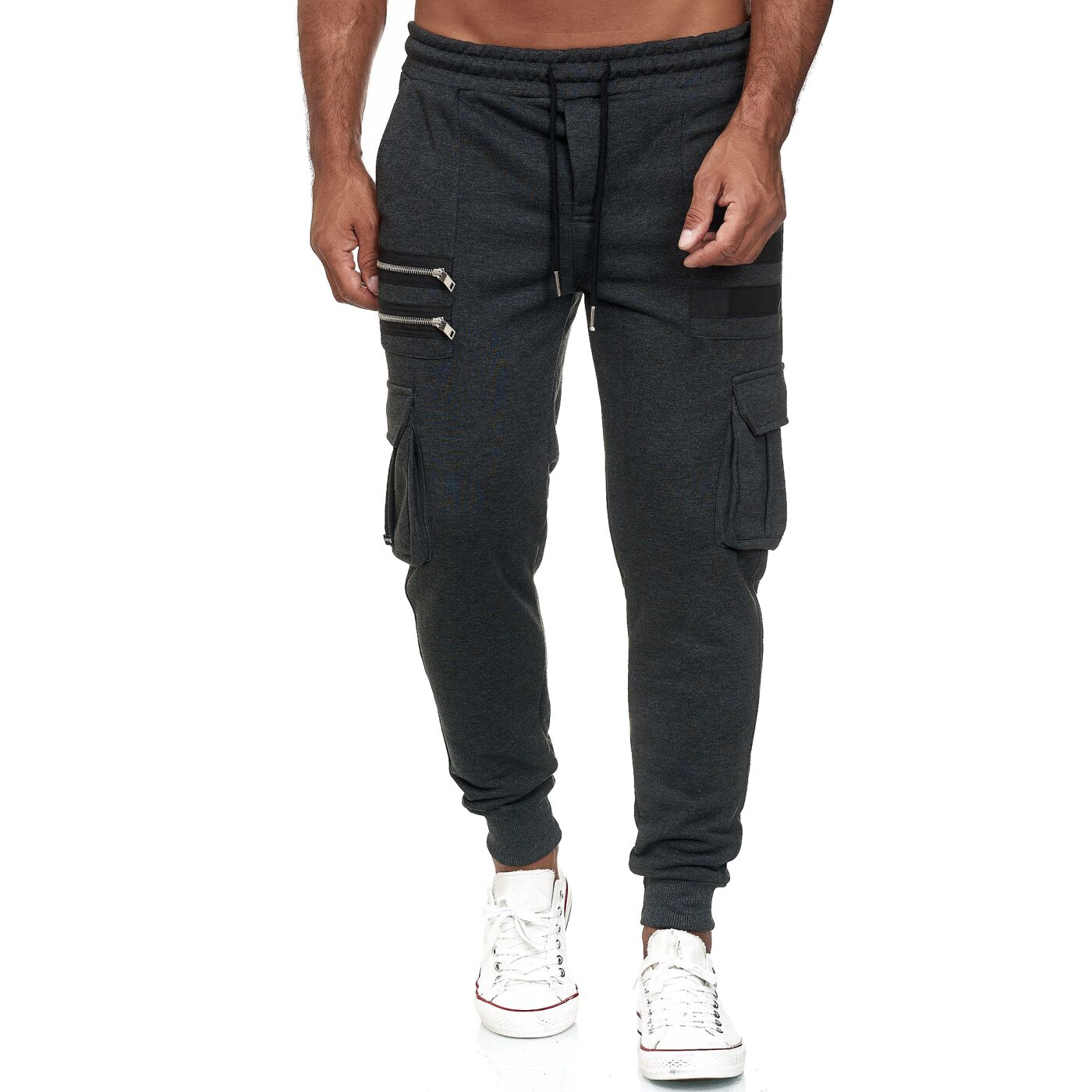 Redbridge RONAN Pantalón de jogging para hombre negro M4246