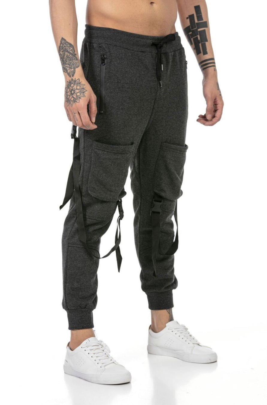 Redbridge RONAN Pantalón de jogging para hombre negro M4246