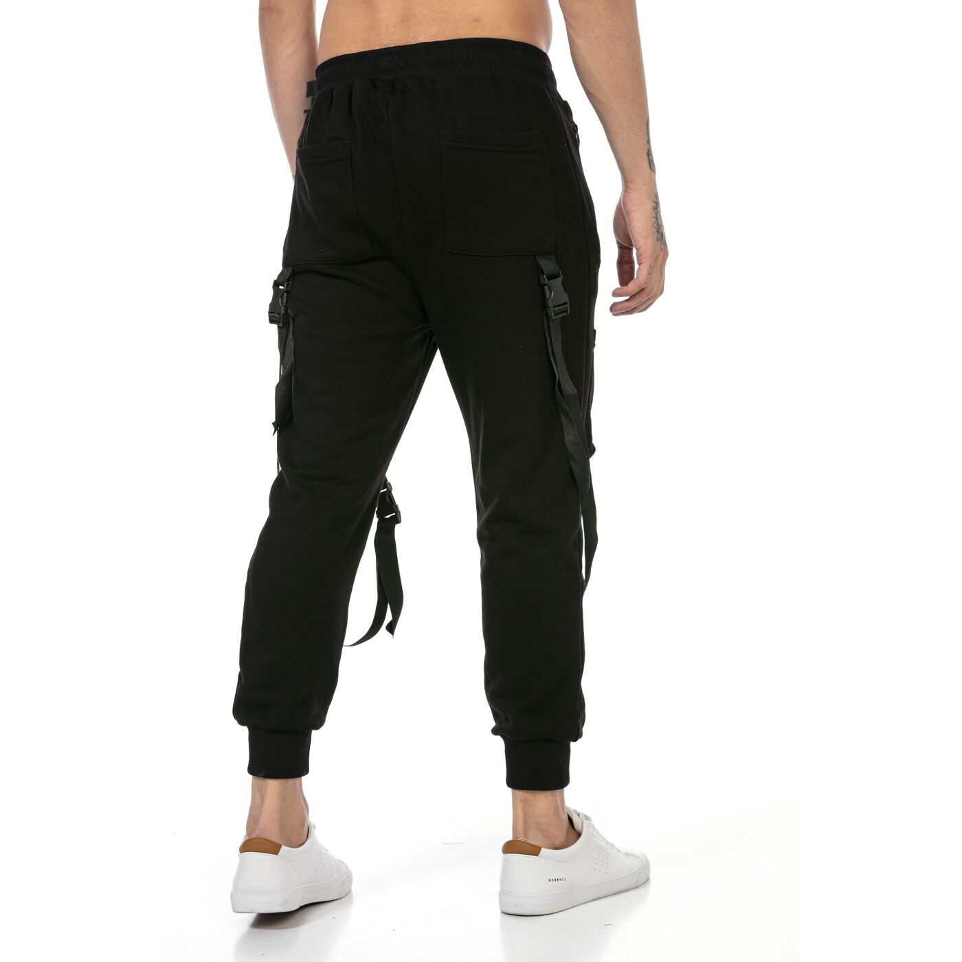 Redbridge RONAN Pantalón de jogging para hombre negro M4246