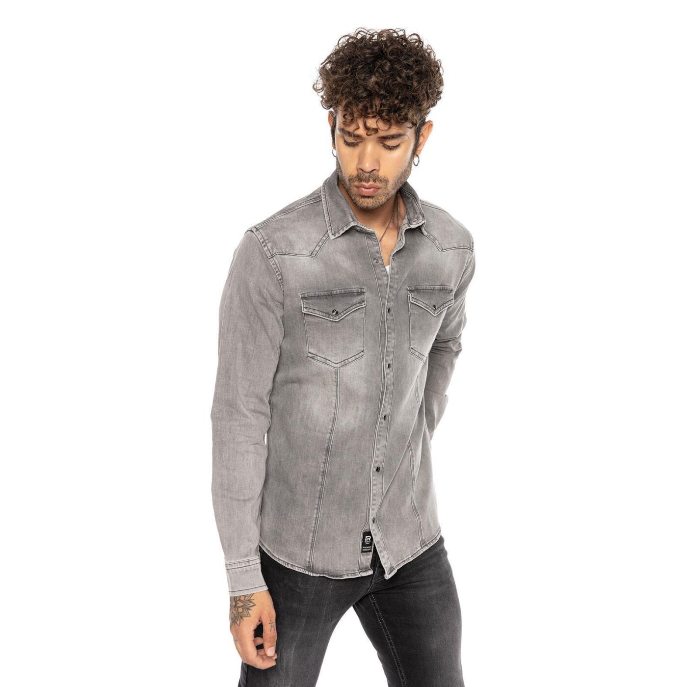 Redbridge Neimar jeans men's shirt denim M5035