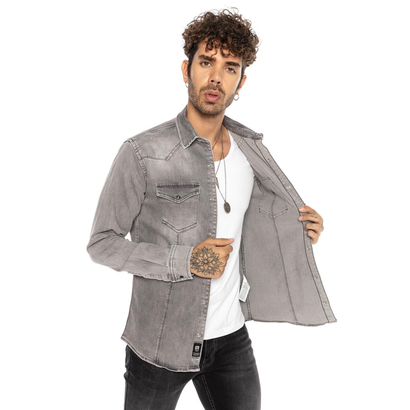 Chaqueta de cuero hombre Redbridge DAVIDSON