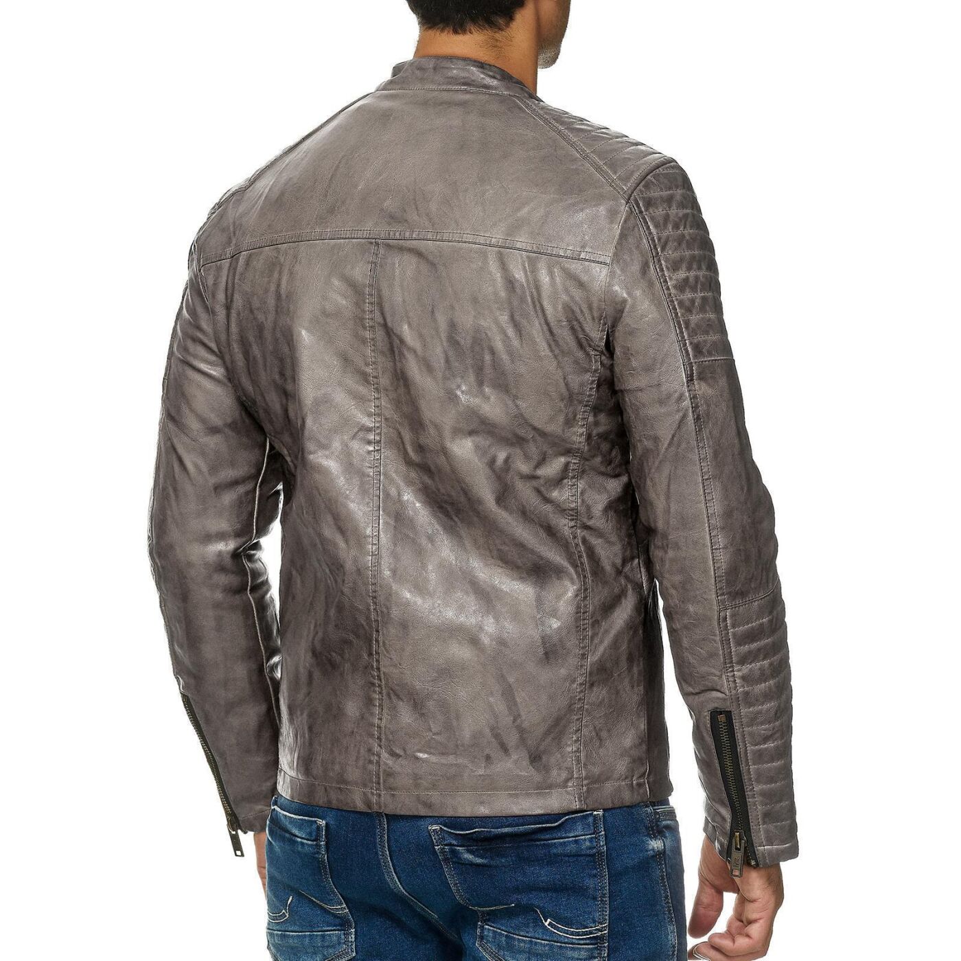 Chaqueta de cuero hombre Redbridge ANCON M6013