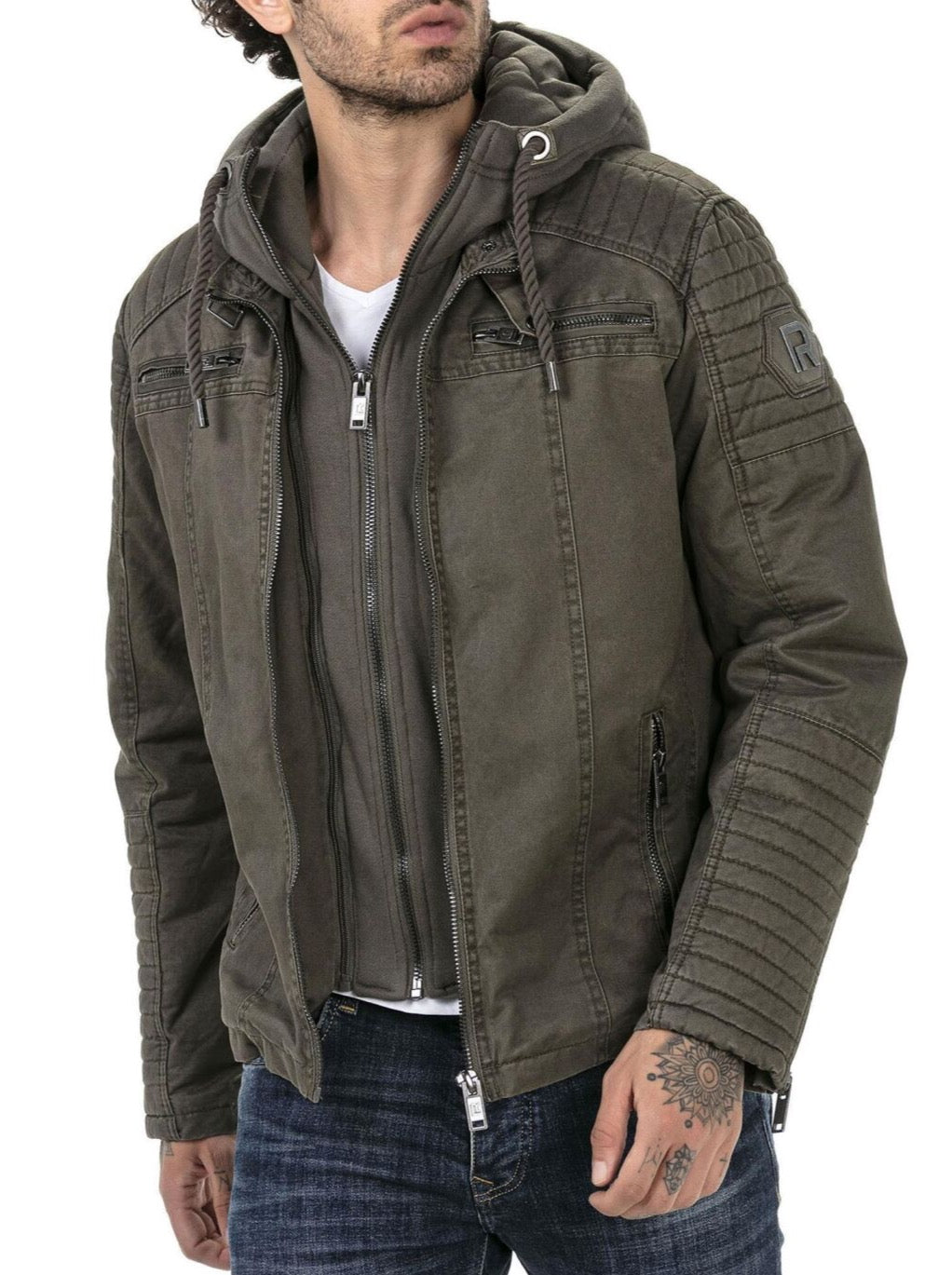 Redbridge GREEMONT chaqueta con capucha para hombre M6053H