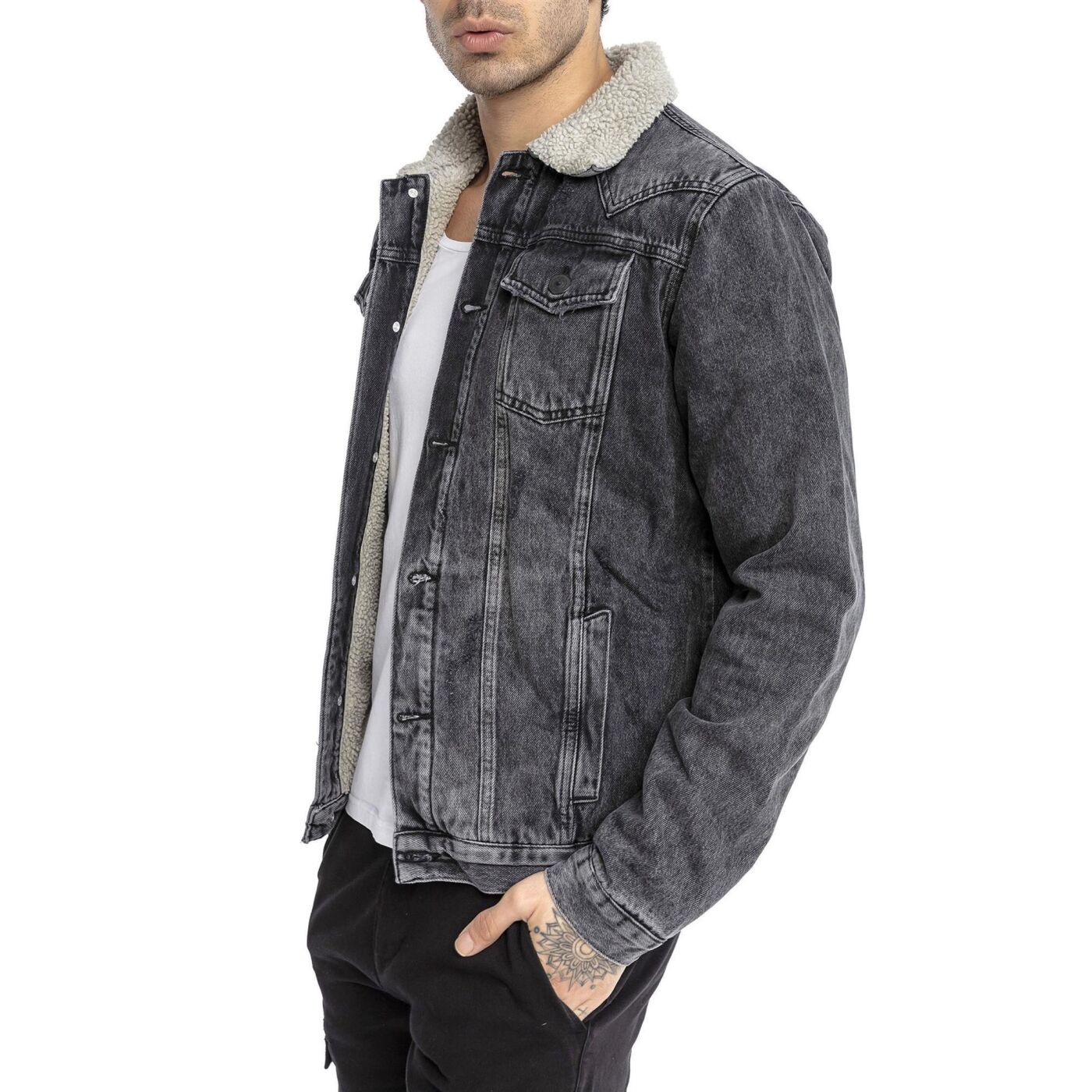 Redbridge By Cipo &amp; Baxx TROY Chaqueta vaquera para hombre Denim M6059