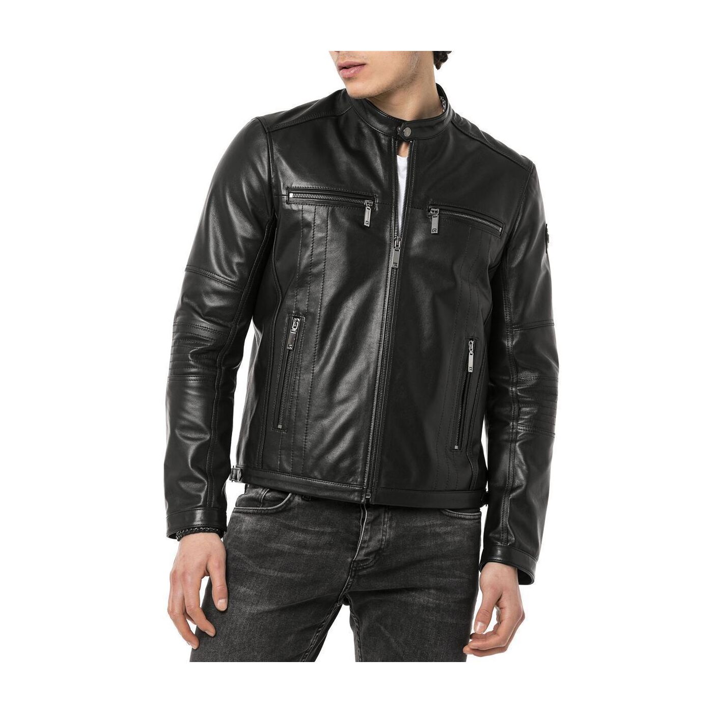 Redbridge WINSON men's GENUINE leather jacket