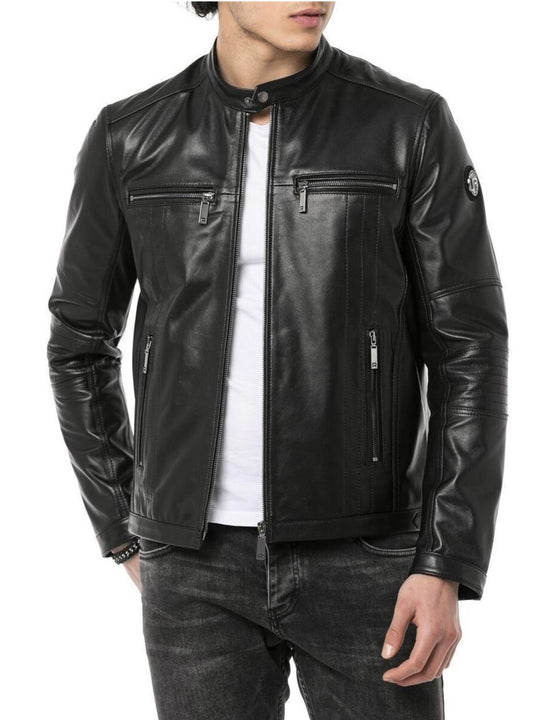 Redbridge WINSON men's GENUINE leather jacket