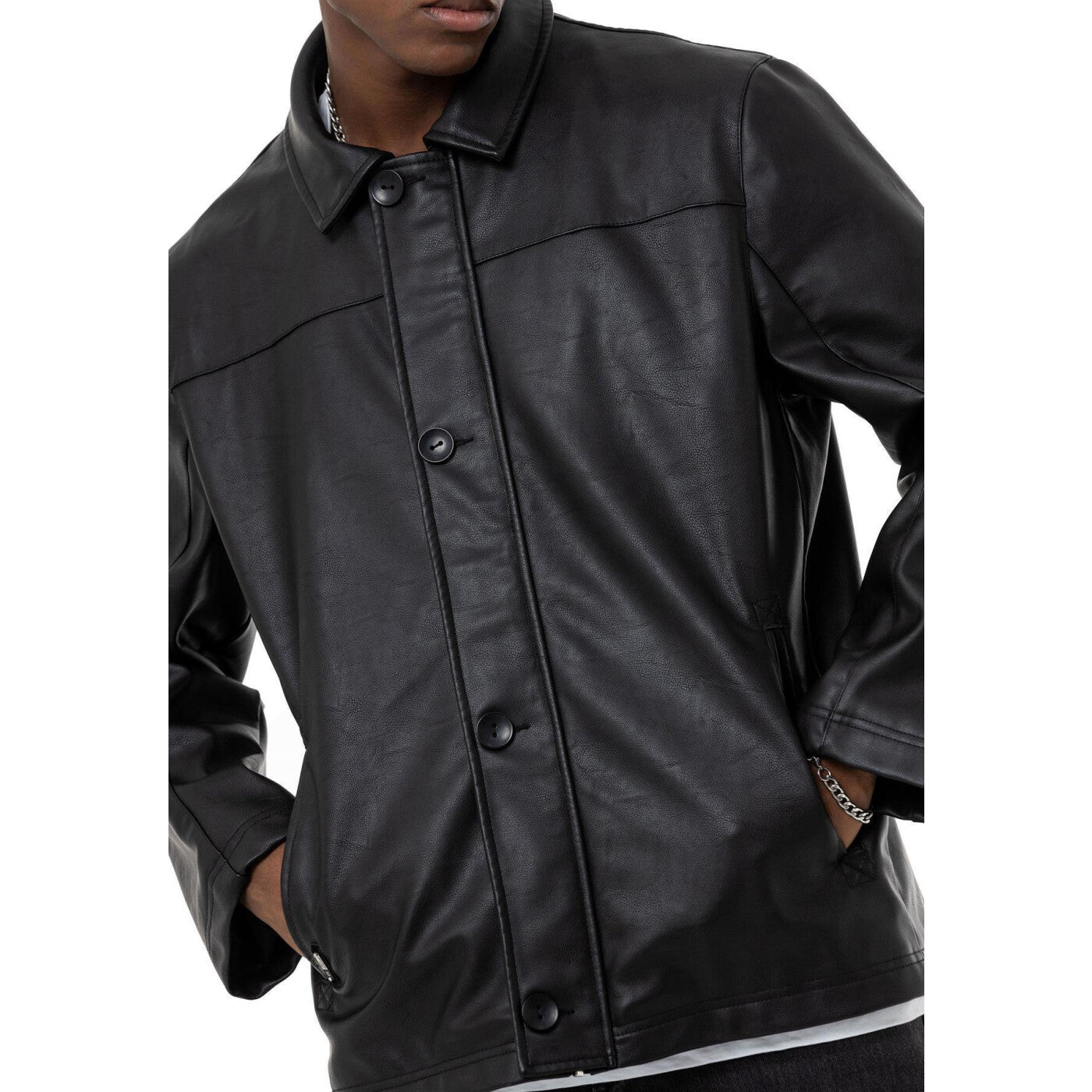 Chaqueta de cuero hombre Redbridge DAVIDSON