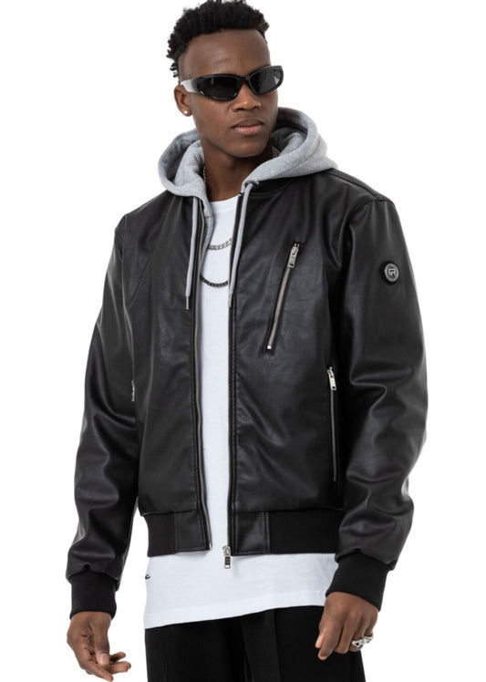 Chaqueta de cuero hombre Redbridge DAVIDSON