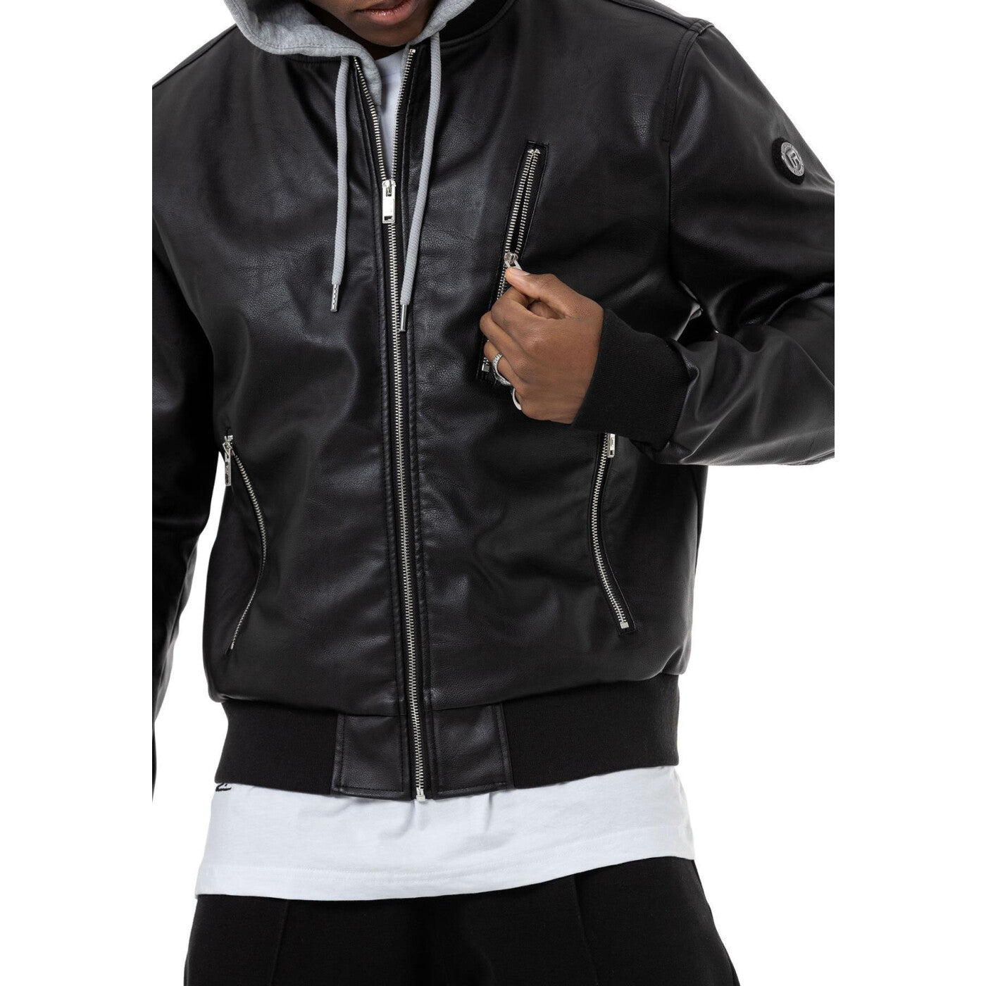 Redbridge REXFORD Herren Lederjacke M6142