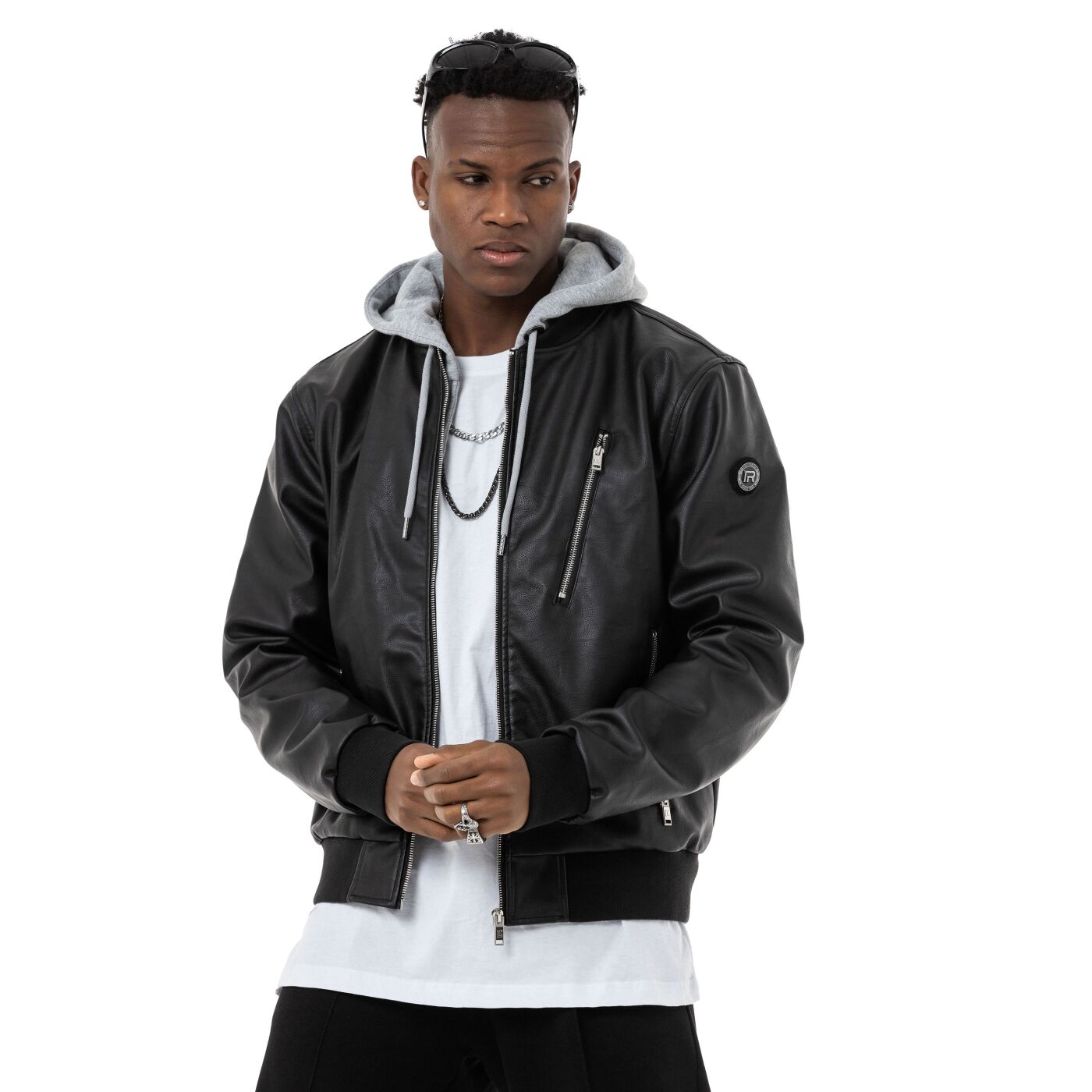 Redbridge REXFORD Herren Lederjacke M6142