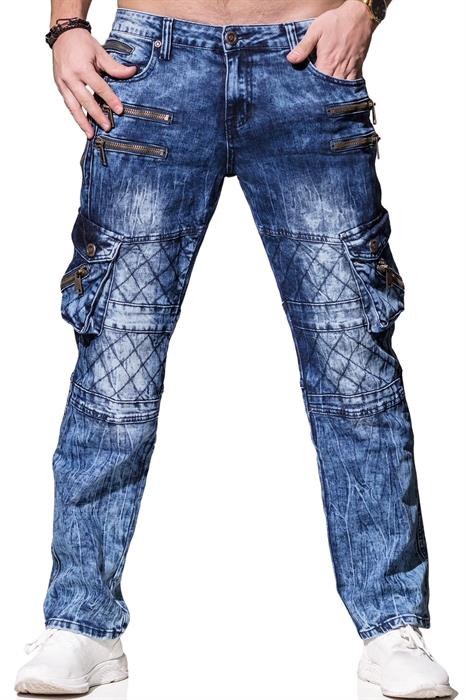 Kosmo Lupo TETON men's jeans denim straight cut