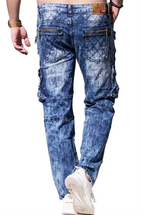 Kosmo Lupo ROCKFORD jeans de hombre denim corte recto