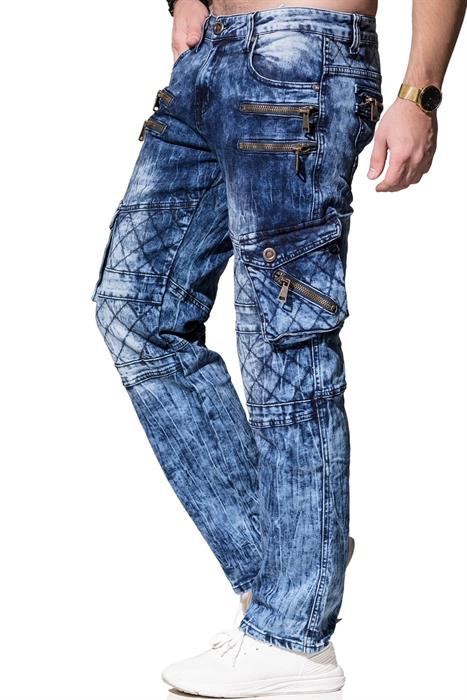 Kosmo Lupo TETON men's jeans denim straight cut