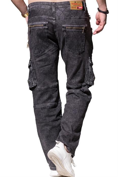 Kosmo Lupo ROCKFORD jeans de hombre denim corte recto