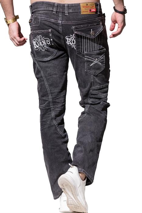 Kosmo Lupo GLENROCK Herren Jeans Denim Straight Cut