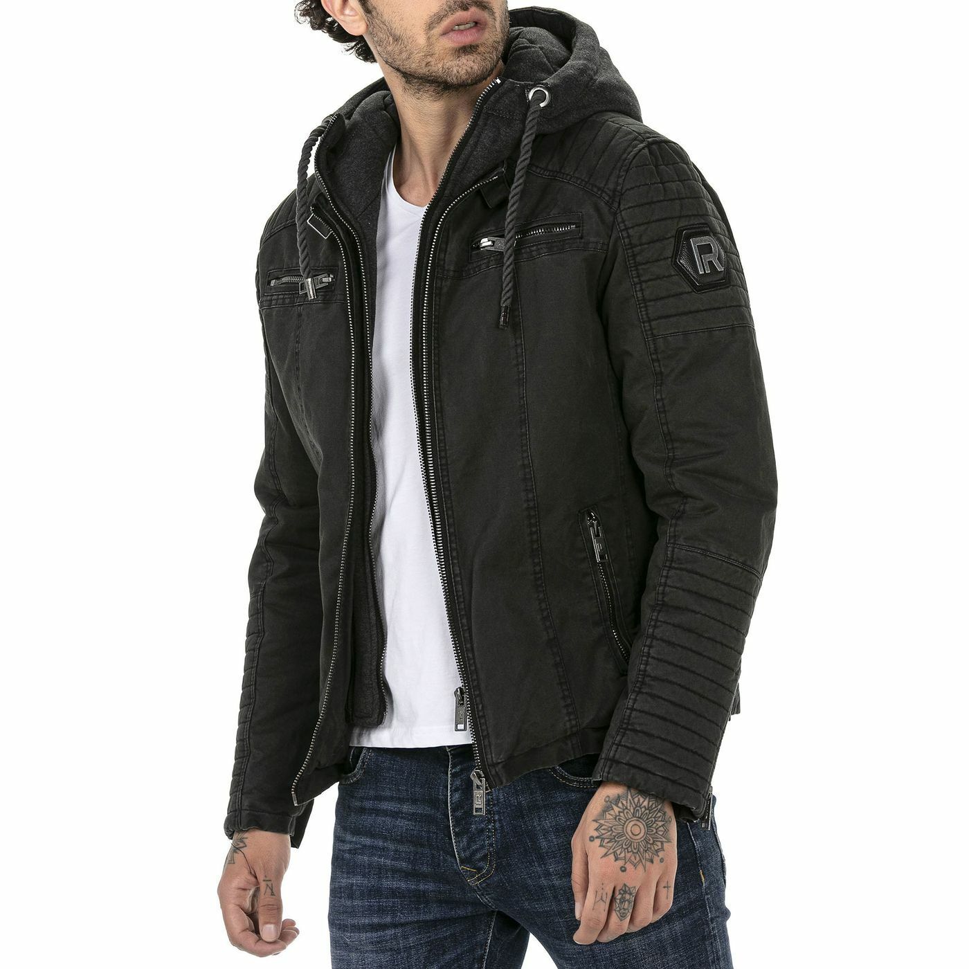 Redbridge FREEMONT Herren Jacke Kapuze M6053H