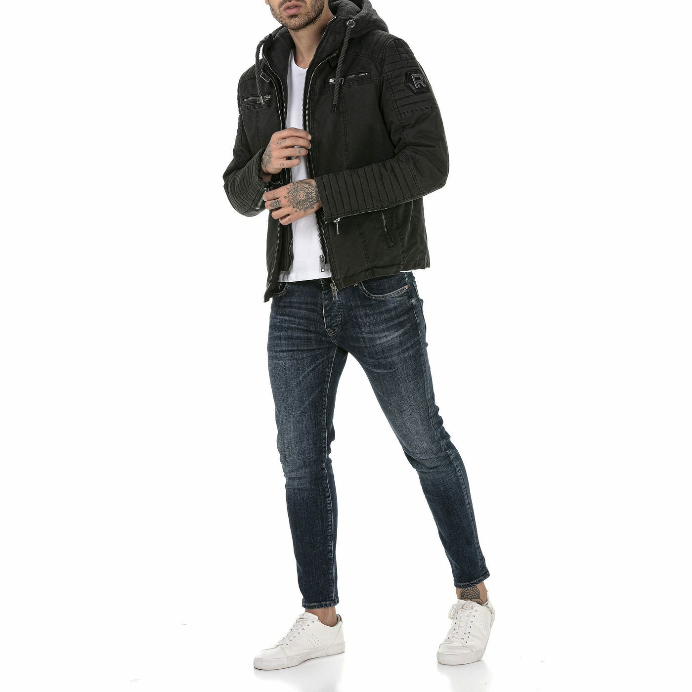 Redbridge FREEMONT Herren Jacke Kapuze M6053H