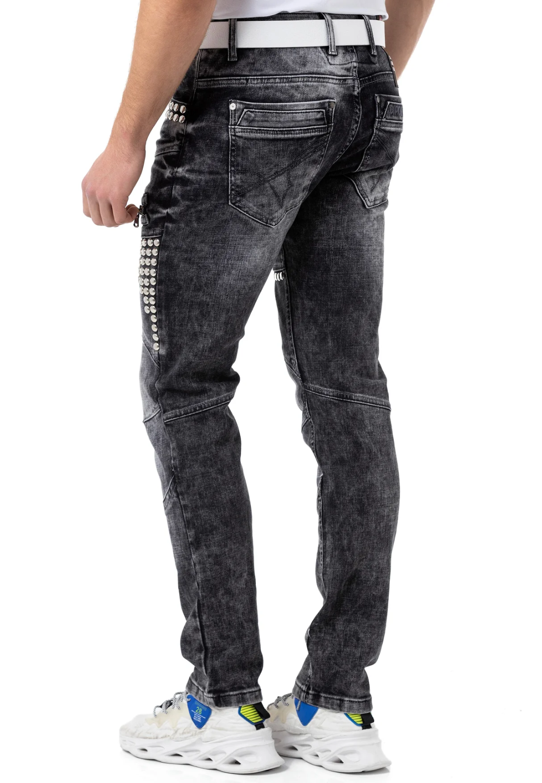 Cipo &amp; Baxx HARRISON Vaqueros Hombre Denim CD733