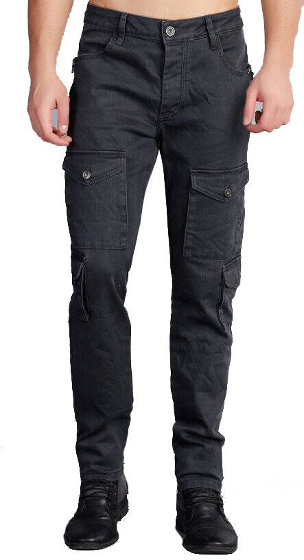 Cipo &amp; Baxx MARK Men's Cargo Jeans Denim CD205