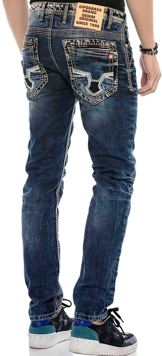 Cipo & Baxx NEOBOOT Herren Jeans Denim CD593