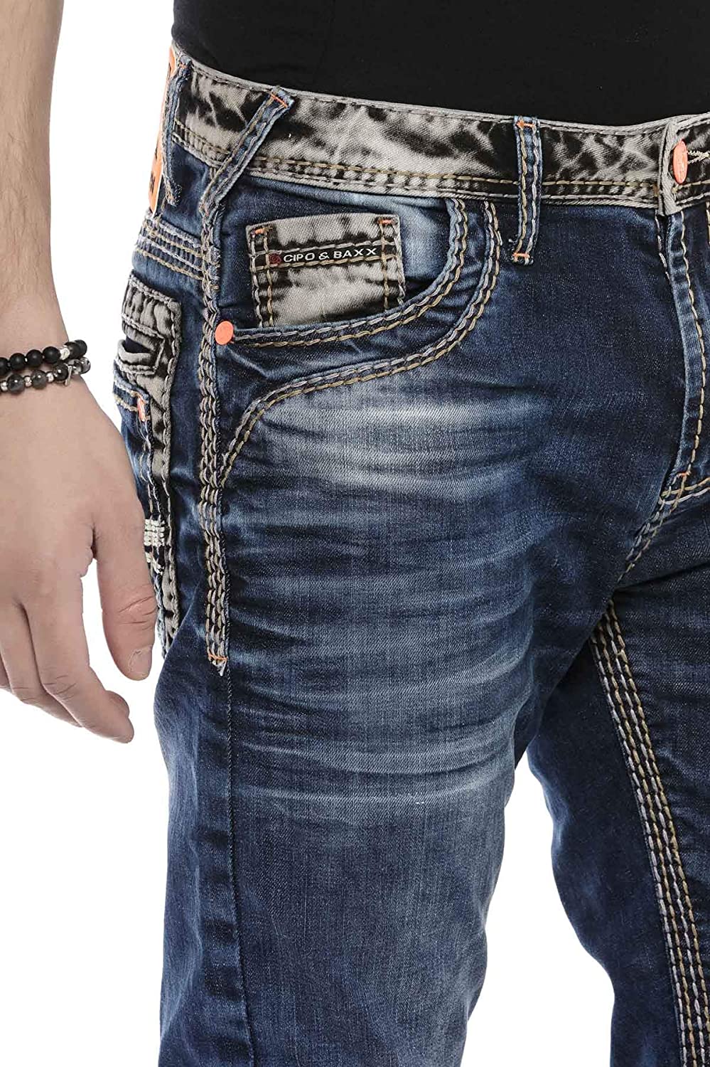 Cipo & Baxx NEOBOOT Herren Jeans Denim CD593