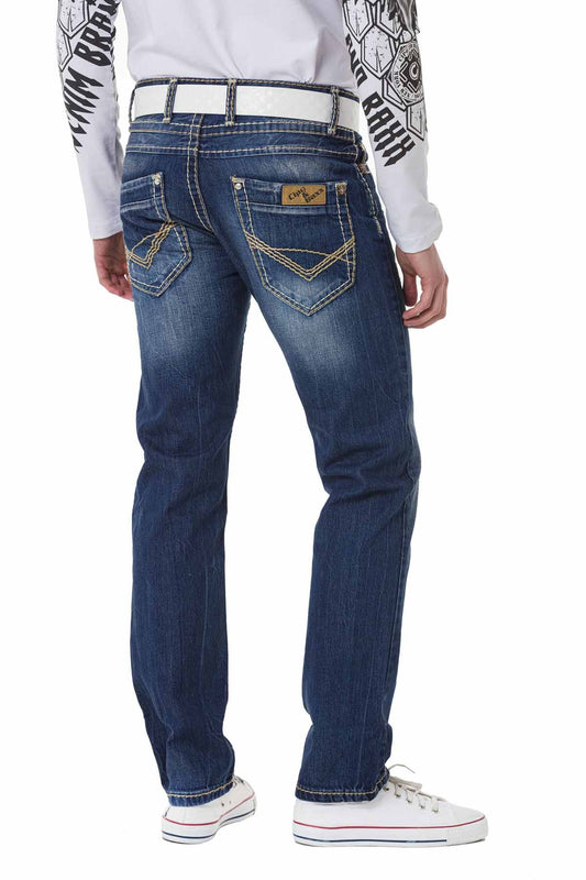 Cipo &amp; Baxx CALGARY Men's Jeans Denim C-0688