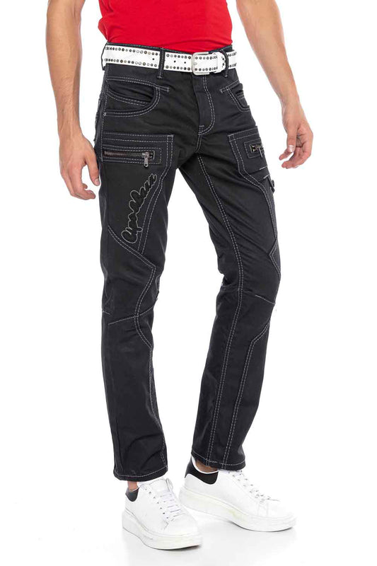 Vaqueros de hombre Cipo &amp; Baxx ORION denim CD193