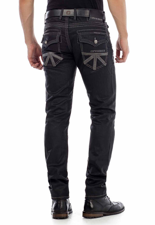 Cipo &amp; Baxx BRISTOL Vaqueros Hombre Denim CD295