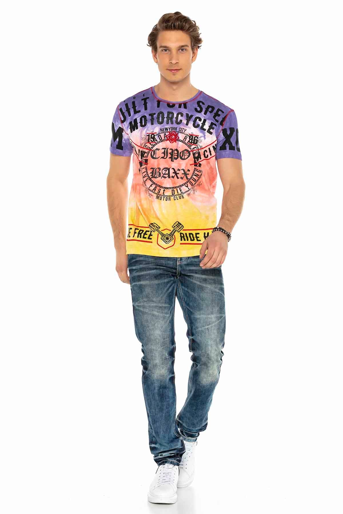 Cipo &amp; Baxx JAY Vaqueros Hombre Denim CD328