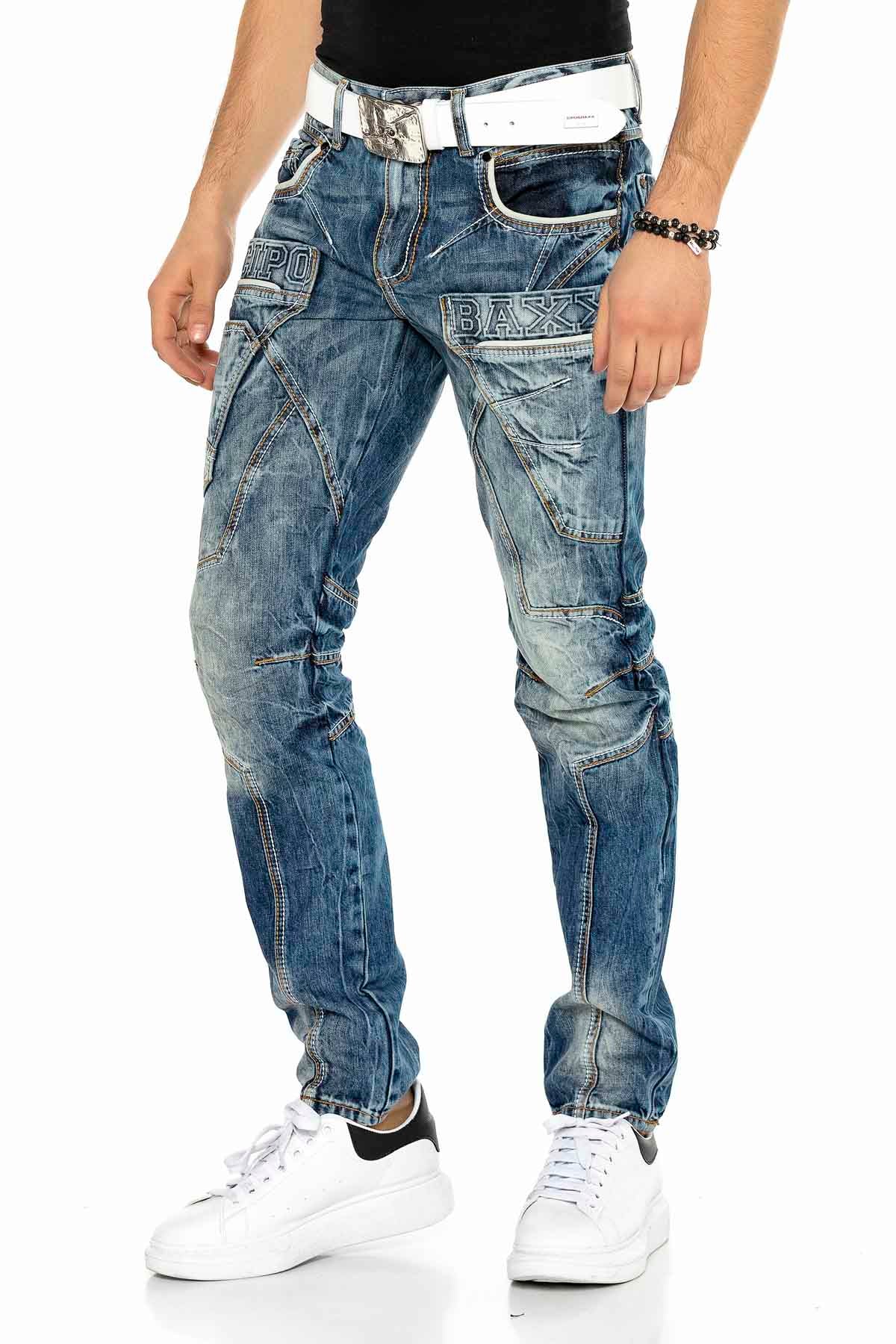 Cipo &amp; Baxx CENA Men's Jeans Denim CD391