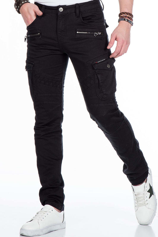 Cipo & Baxx BOZEN Herren Cargo Jeans CD424