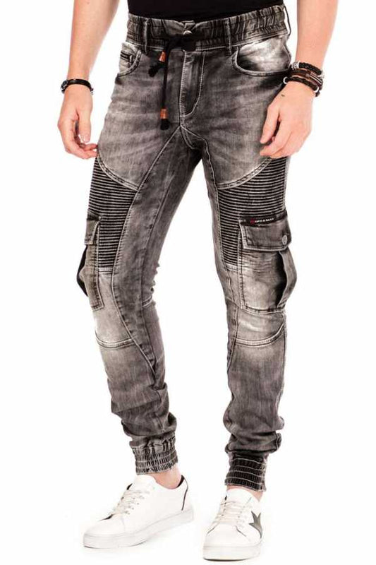 Cipo &amp; Baxx COVERT Vaqueros Hombre Denim CD446