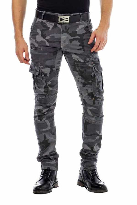 Cipo & Baxx CAMOUFLAGE STONE Herren Jeans CD455