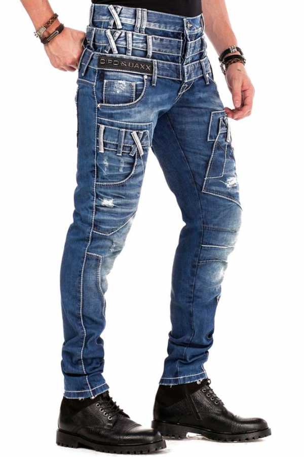 Cipo & Baxx TRIPLE LAYER Herren Jeans Denim CD466