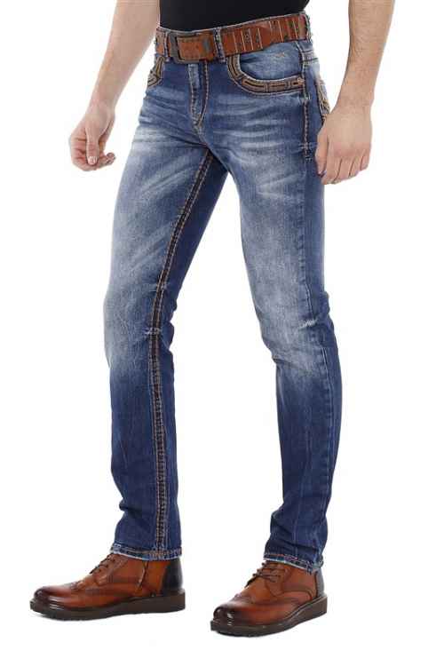 Cipo & Baxx OUTLINE Herren Jeans Denim CD483