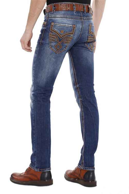 Cipo & Baxx OUTLINE Herren Jeans Denim CD483