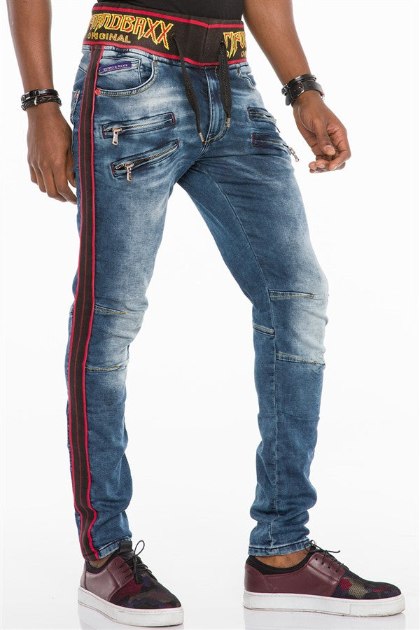 Cipo & Baxx ROCKY Herren Jeans Denim CD504